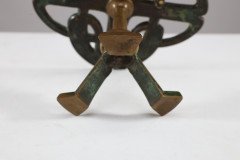 Margaret Gilmour (attributed). a Good Glasgow School Brass Trivet with Celtic Details - Thumbnail 8