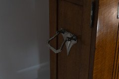 W Mf. a Stunning Rare Cutlery Service for 12 Persons in Original Stylised Secessionist Oak Cabinet - Thumbnail 28