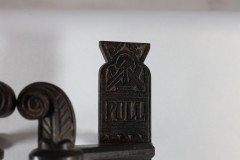 Dr C Dresser, Made by Kenrick & Sons. a Pair of Arts & Crafts Aesthetic Cast Iron Door Handles - Thumbnail 3