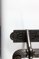 Dr C Dresser, Made by Kenrick & Sons. a Pair of Arts & Crafts Aesthetic Cast Iron Door Handles - Thumbnail 7
