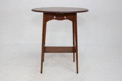 Liberty and Co. an Arts Crafts Oak Oval Top Side Table - Thumbnail 5