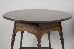 Collinson & Lock, Style of E W Godwin Pair of Aesthetic Movement Circular Tables - Thumbnail 7
