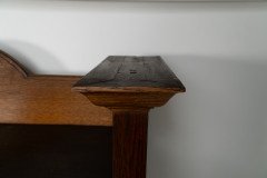Shapland and Petter. A quality Glasgow style Arts and Crafts oak Hall cupboard - Thumbnail 19