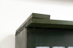 C. R. Mackintosh Guthrie & Wells, Glasgow School Stained Green Cypress Wardrobe - Thumbnail 7