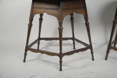 Collinson & Lock, Style of E W Godwin Pair of Aesthetic Movement Circular Tables - Thumbnail 13