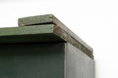 C. R. Mackintosh Guthrie & Wells, Glasgow School Stained Green Cypress Wardrobe - Thumbnail 9