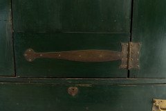 C. R. Mackintosh Guthrie & Wells, Glasgow School Stained Green Cypress Wardrobe - Thumbnail 22
