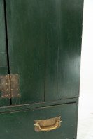 C. R. Mackintosh Guthrie & Wells, Glasgow School Stained Green Cypress Wardrobe - Thumbnail 25