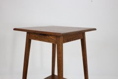 Waring and Gillow. a Good Quality Little Arts and Crafts Oak Side Table - Thumbnail 11