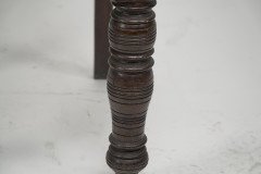 A Pair of Substantial Gothic Revival Oak Hall Chairs with Period Tiles - Thumbnail 17