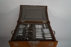 WMF an Art Nouveau Silver Plated 123 Piece Cutlery Service for 12 Places - Thumbnail 24