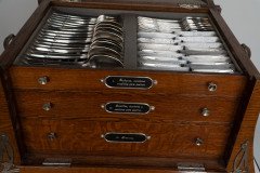 WMF an Art Nouveau Silver Plated 123 Piece Cutlery Service for 12 Places - Thumbnail 25