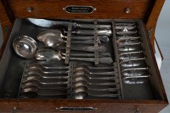 WMF an Art Nouveau Silver Plated 123 Piece Cutlery Service for 12 Places - Thumbnail 31