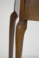 W J Neatby a Pair of Arts & Crafts Mahogany Side Tables with Inlaid Floral Tops - Thumbnail 15