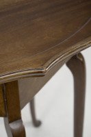 W J Neatby a Pair of Arts & Crafts Mahogany Side Tables with Inlaid Floral Tops - Thumbnail 16