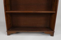 Wylie and Lochhead (attributed). an Arts & Crafts Oak Bookcase with Ying- Yang Detail to the Top & Adjustable Shelves - Thumbnail 12