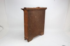 Wylie and Lochhead (attributed). an Arts & Crafts Oak Bookcase with Ying- Yang Detail to the Top & Adjustable Shelves - Thumbnail 5
