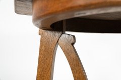 Gustave Serrurier- Bovy Style, an Oak Secessionist Side Table with Octagonal Top - Thumbnail 12