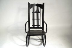 Gustav Siegel for J & J Kohn. a Stylish Bentwood Rocker - Thumbnail 2