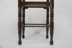 James Plucknett Attributed Probably for Collier and Plucknett. a Fine Aesthetic Movement Walnut Two-tier Side Table - Thumbnail 10