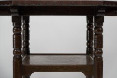 James Plucknett Attributed Probably for Collier and Plucknett. a Fine Aesthetic Movement Walnut Two-tier Side Table - Thumbnail 11