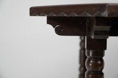 James Plucknett Attributed Probably for Collier and Plucknett. a Fine Aesthetic Movement Walnut Two-tier Side Table - Thumbnail 15