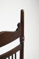 E. W. Godwin Style Of, an Aesthetic Movement Oak High Back Low Seat Chair - Thumbnail 14