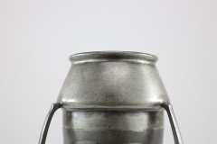 Archibald Knox Liberty & Co English Pewter 0226 an Embossed Pewter Rocket Vase - Thumbnail 9