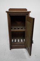 Lambs of Manchester. A Gothic Revival Bedside Cabinet with Carved Floral Details - Thumbnail 4