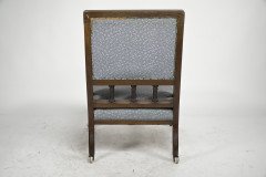 John Pollard Seddon, attributed. Probably for C. Seddon a Gothic Revival Nursing Chair - Thumbnail 18