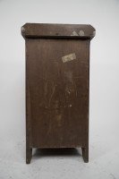 Lambs of Manchester. A Gothic Revival Bedside Cabinet with Carved Floral Details - Thumbnail 10