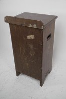 Lambs of Manchester. a Gothic Revival Bedside Cabinet with Carved Floral Details - Thumbnail 11