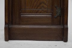 Lambs of Manchester. A Gothic Revival Bedside Cabinet with Carved Floral Details - Thumbnail 13