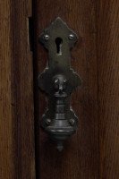 Lambs of Manchester. a Gothic Revival Bedside Cabinet with Carved Floral Details - Thumbnail 14