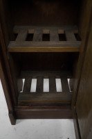 Lambs of Manchester. A Gothic Revival Bedside Cabinet with Carved Floral Details - Thumbnail 17