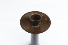 Richard Rathbone, Attr to C F A Voysey Arts & Crafts Copper & Enamel Candlestick - Thumbnail 7