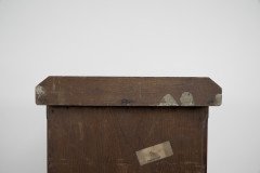 Lambs of Manchester. A Gothic Revival Bedside Cabinet with Carved Floral Details - Thumbnail 23
