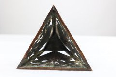 Richard Rathbone, Attr to C F A Voysey Arts & Crafts Copper & Enamel Candlestick - Thumbnail 16