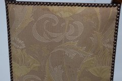 J. S. Henry Arts and Craft Walnut Armchair with Period Stylised Floral Fabric - Thumbnail 20