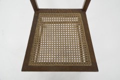 Shapland and Petter – Arts and Crafts Inlaid Oak Side Chair with Pierced Heart - Thumbnail 12