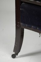 Collinson & Lock. an Anglo- Japanese Mahogany Settee with Carved & Scrolled Arms - Thumbnail 17