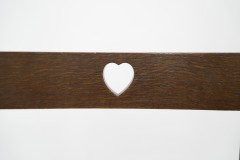 Shapland and Petter – Arts and Crafts Inlaid Oak Side Chair with Pierced Heart - Thumbnail 17