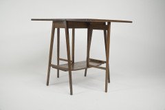 A Good Quality Arts & Crafts Oak Drop Leaf Side Table by Liberty and Co. - Thumbnail 7