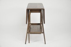A Good Quality Arts & Crafts Oak Drop Leaf Side Table by Liberty and Co. - Thumbnail 11