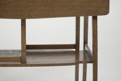 A Good Quality Arts & Crafts Oak Drop Leaf Side Table by Liberty and Co. - Thumbnail 14