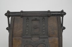 Benham & Froud, Designed by Dr C. Dresser – Gothic Revival Oak Coal Scuttle - Thumbnail 10
