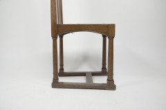 George Walton Attributed, Pair of Arts & Crafts Chairs with Bold Chequer Inlays - Thumbnail 21