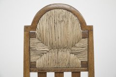 George Walton, attributed. Pair of Arts & Crafts Chairs with Bold Chequer Inlays - Thumbnail 23