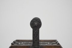 Dr C Dresser, Designed for Benham and Froud, a Rare Gothic Revival Oak Coal Box - Thumbnail 15