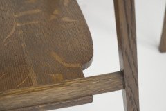 A Good Quality Arts & Crafts Oak Drop Leaf Side Table by Liberty and Co. - Thumbnail 20